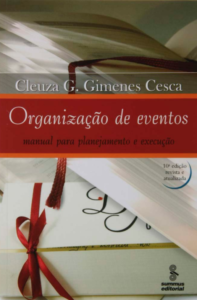 imagem do livro Organização de Eventos – Manual para Planejamento e Execução