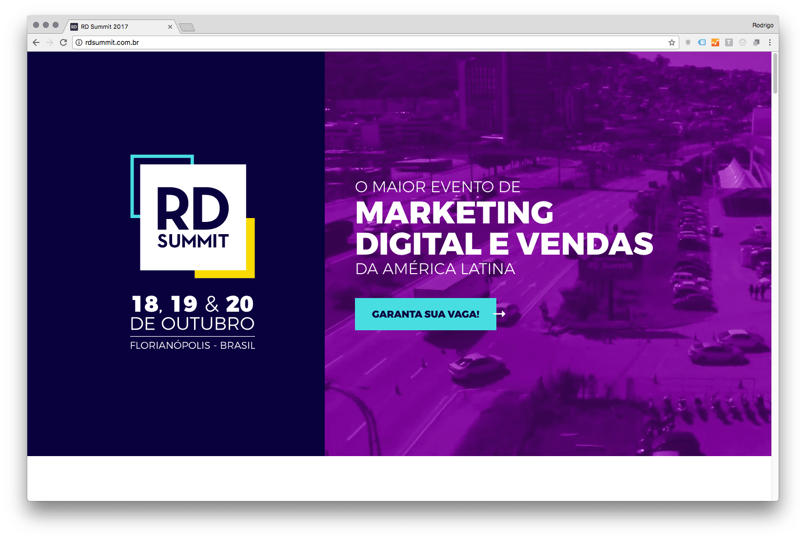 imagem do site do RD Summit