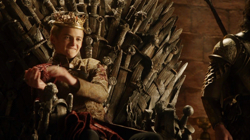 Joffrey Baratheon batendo palmas