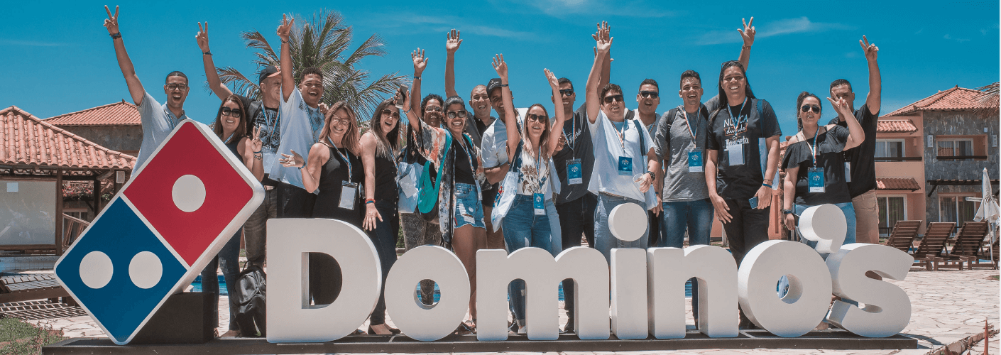 participantes da convenção domino's pizza