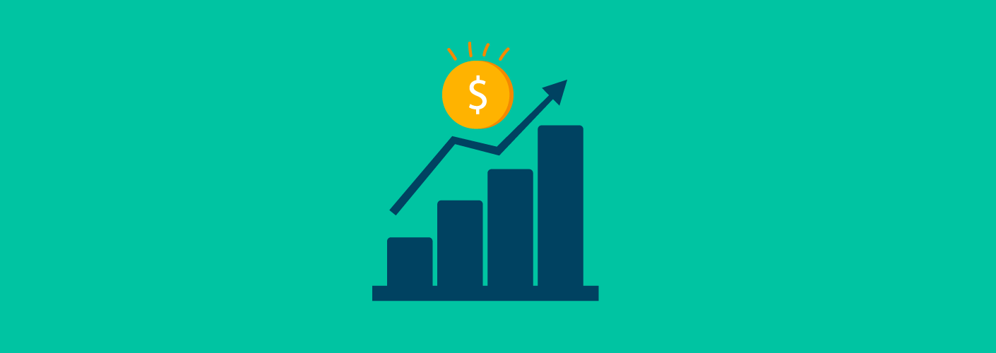 gráfico de crescimento do setor de eventos