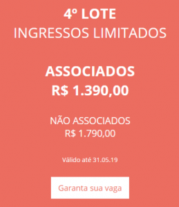 tipos de ingressos no concarh