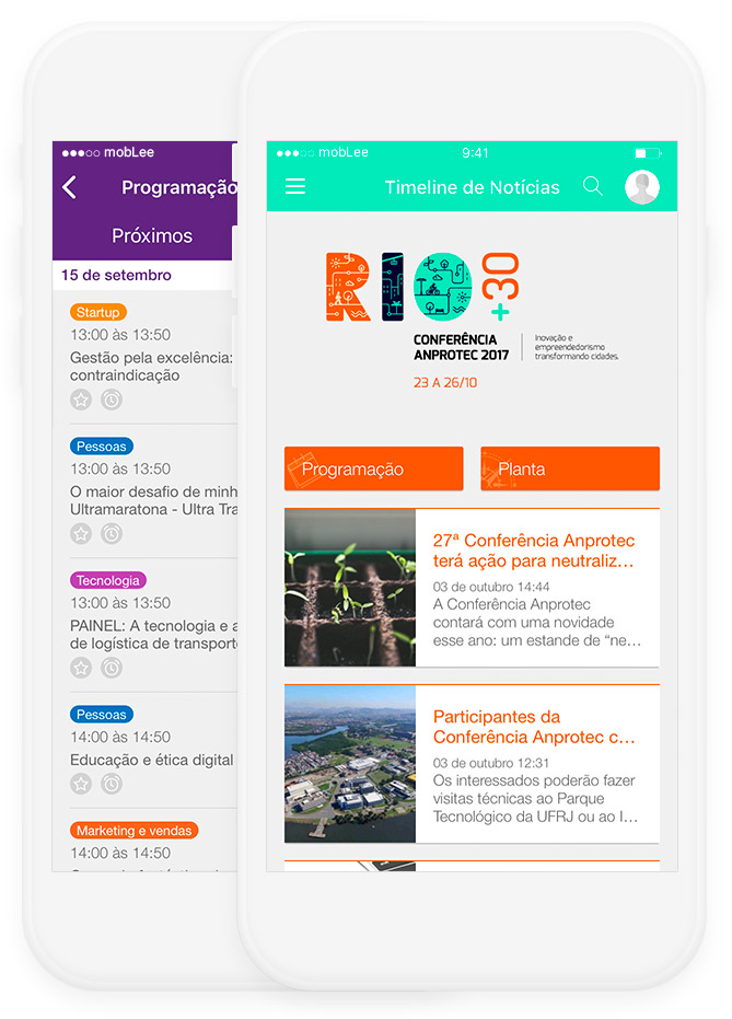 Com aplicativos white label exclusivos para o seu evento e com a sua identidade, impossível não conquistar a atenção dos participantes
