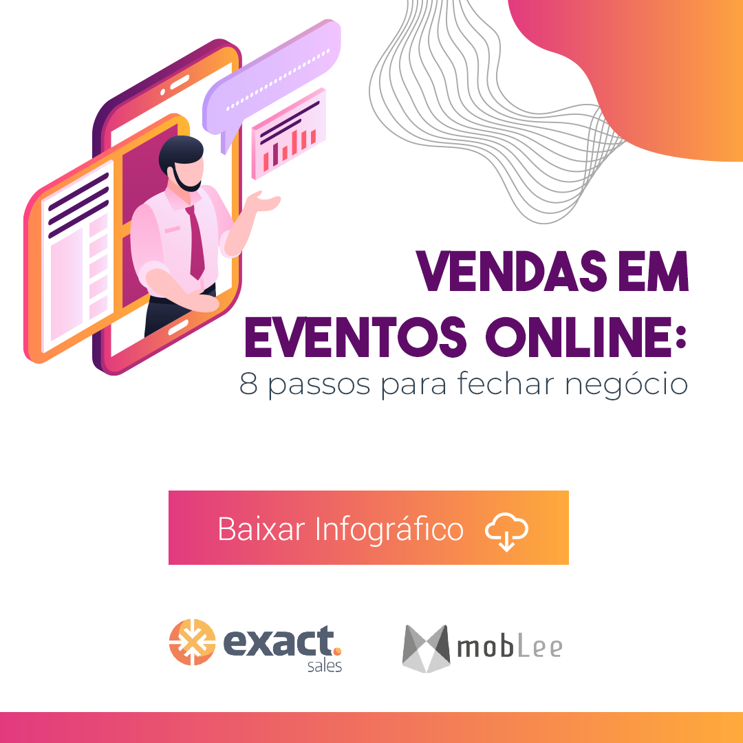 [Infográfico] Vendas em eventos online 8 passos para fechar negócio