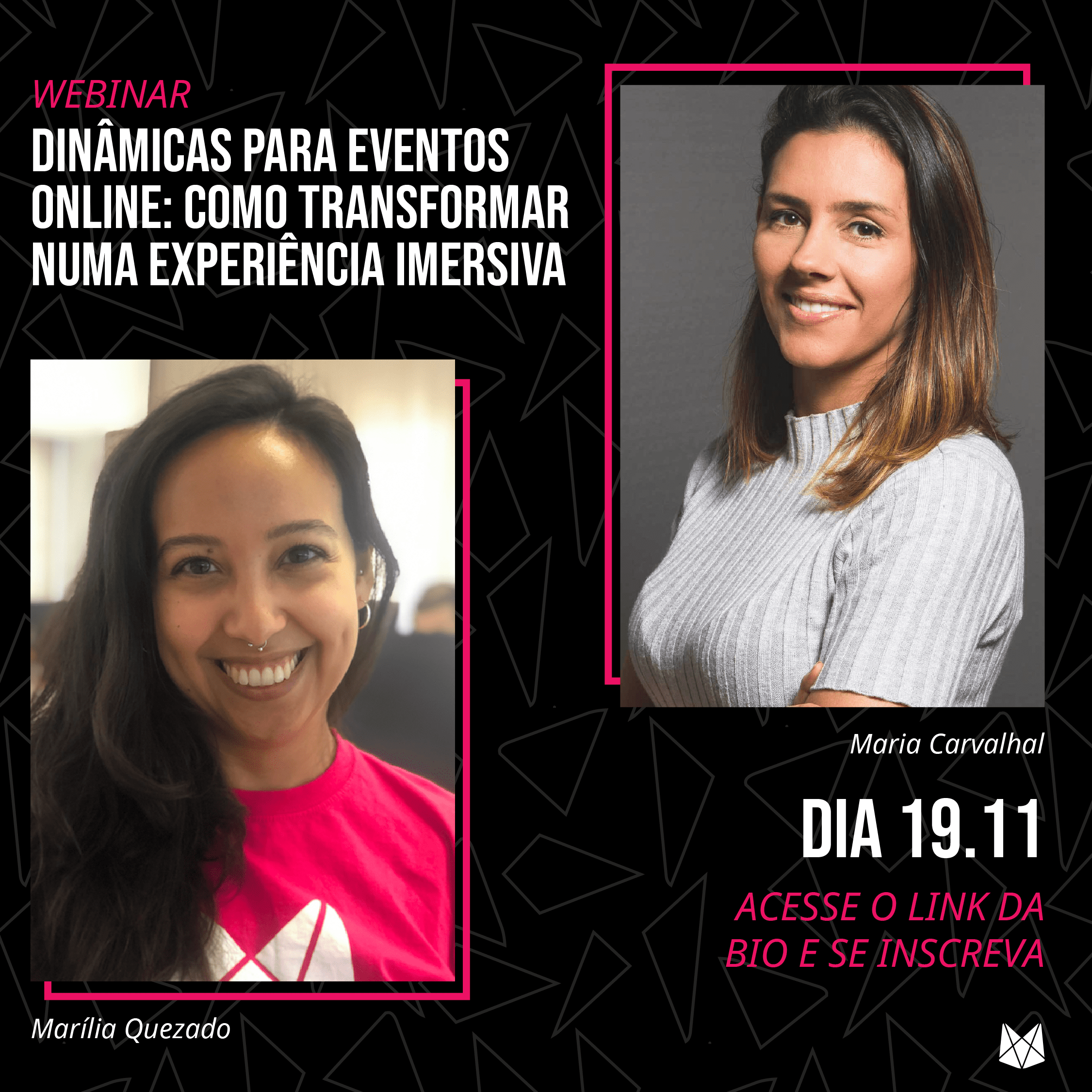 [Webinar] Dinâmicas para eventos online como transformar numa experiência imersiva